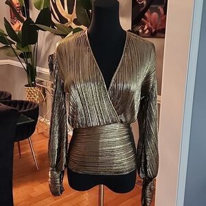 Bardot foil stop sz 4
